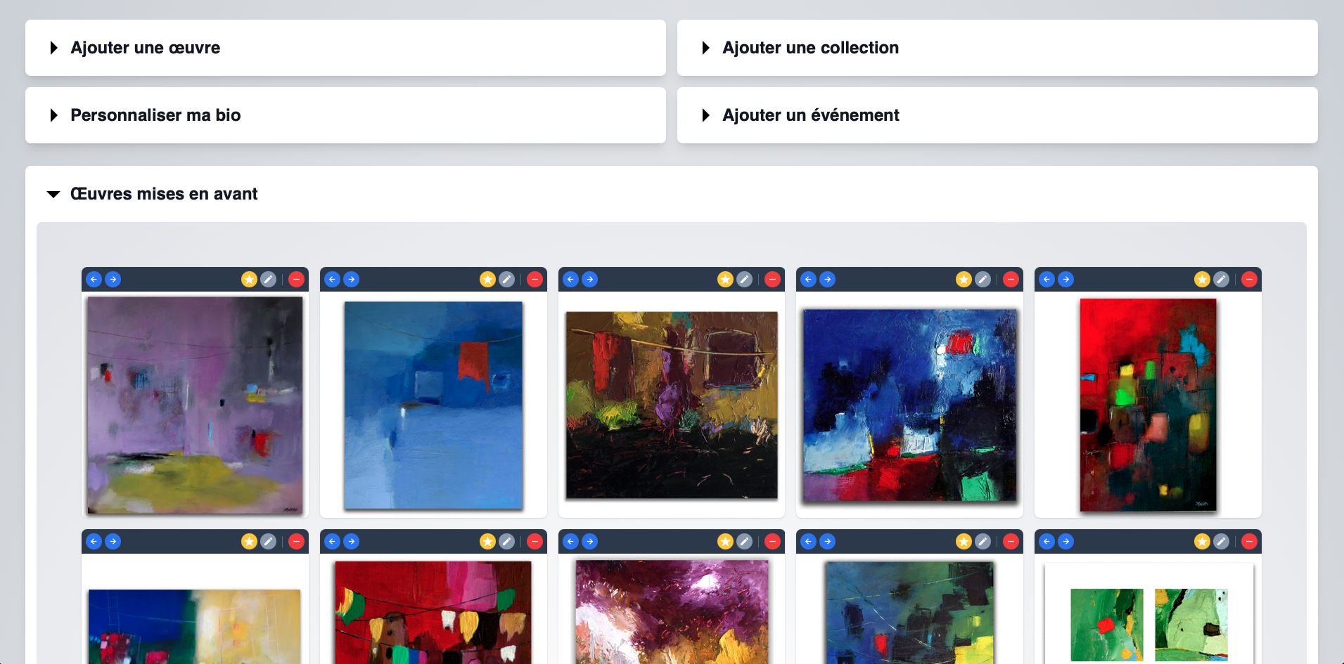 Site administrateur