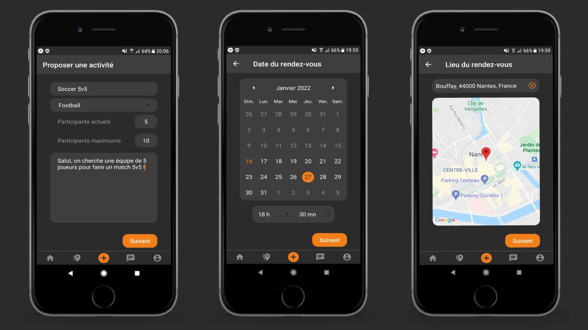 Organiser une activité